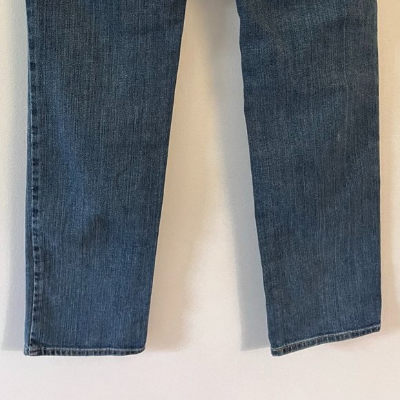 Eddie Bauer Curvy Slim Straight Womens Denim Jean sz 2 - Picture 9 of 13